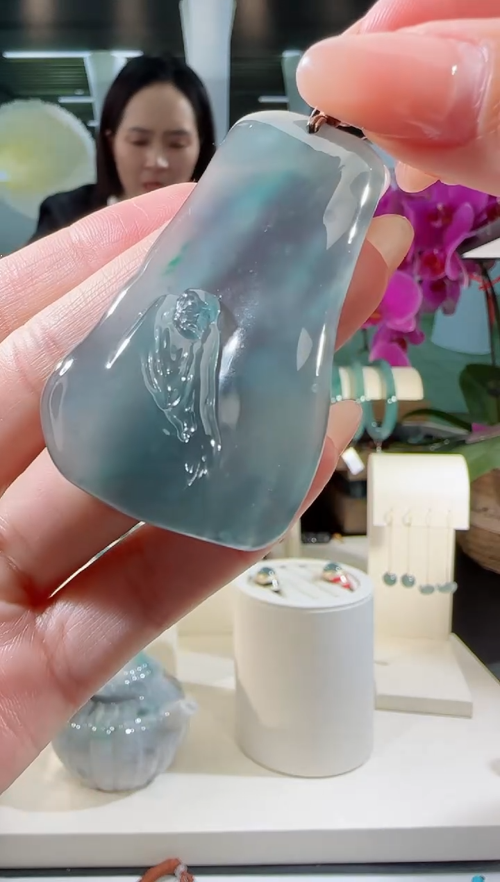 【闪购商品】翡翠吊坠(不含链)未镶嵌悟道