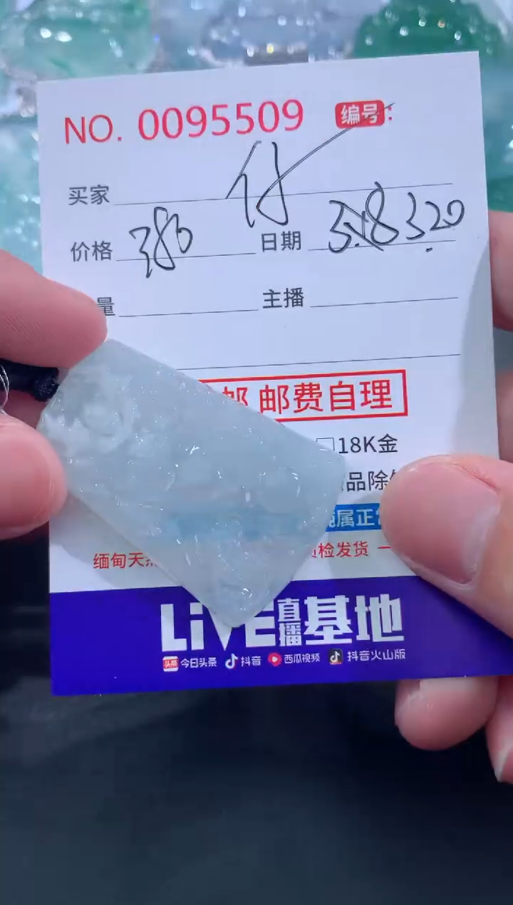 【闪购商品】翡翠未镶嵌颈饰仔