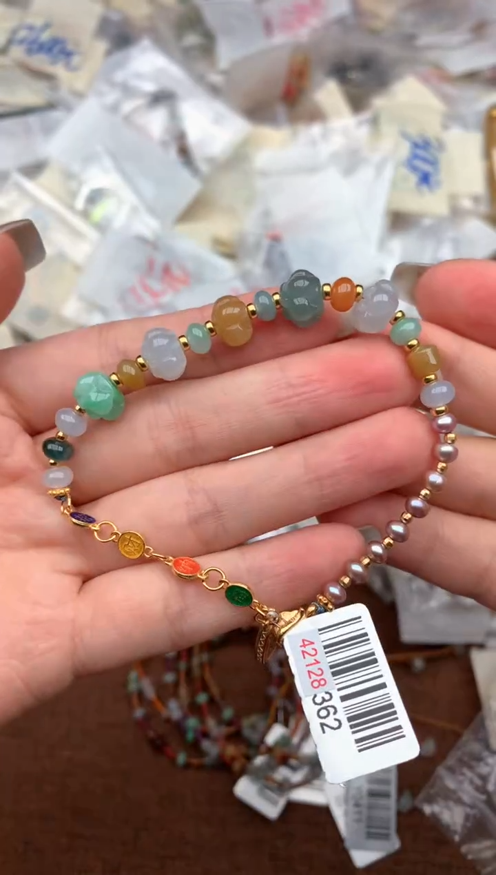 银S925镶嵌挂件翡翠—