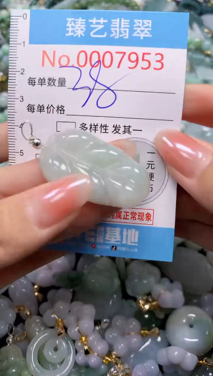 颈饰未镶嵌翡翠7953