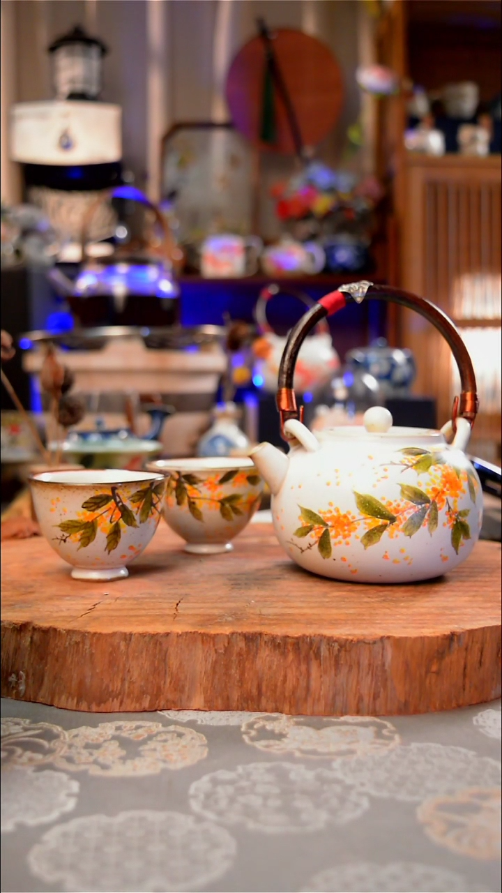 【闪购商品】杯子桂花手工手绘手工手绘