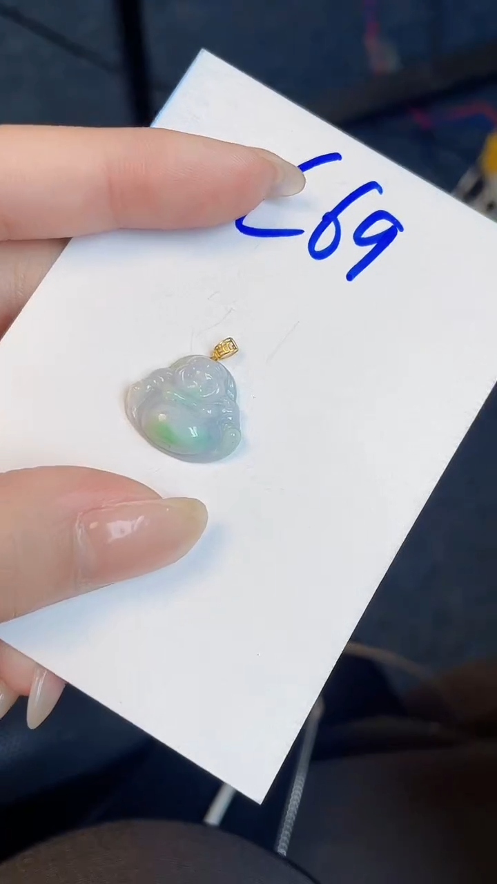 【闪购商品】翡翠颈饰18K金镶嵌00000000