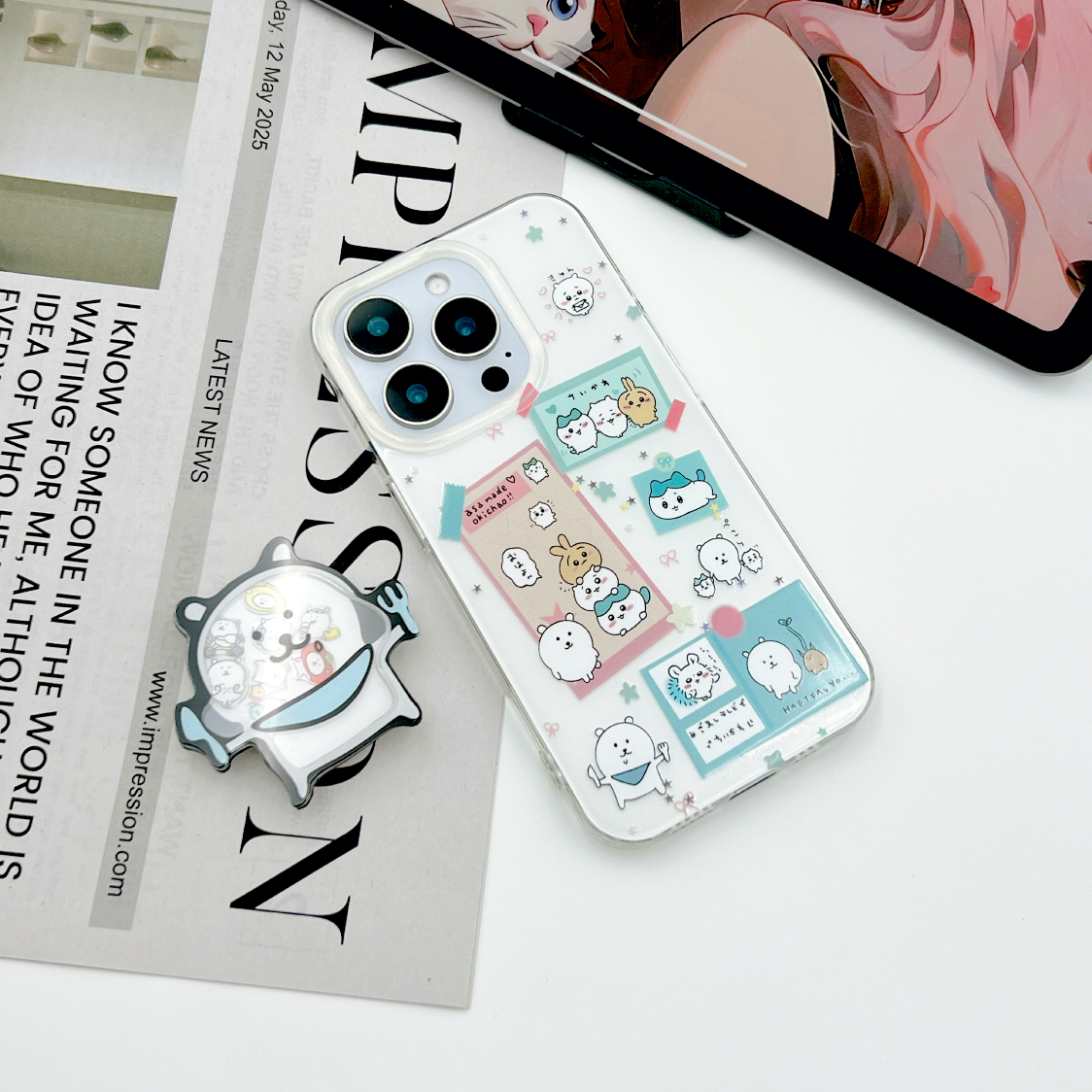 IMD手机壳小八乌萨奇自嘲熊适用苹果17iPhone16华为小米oppovivo