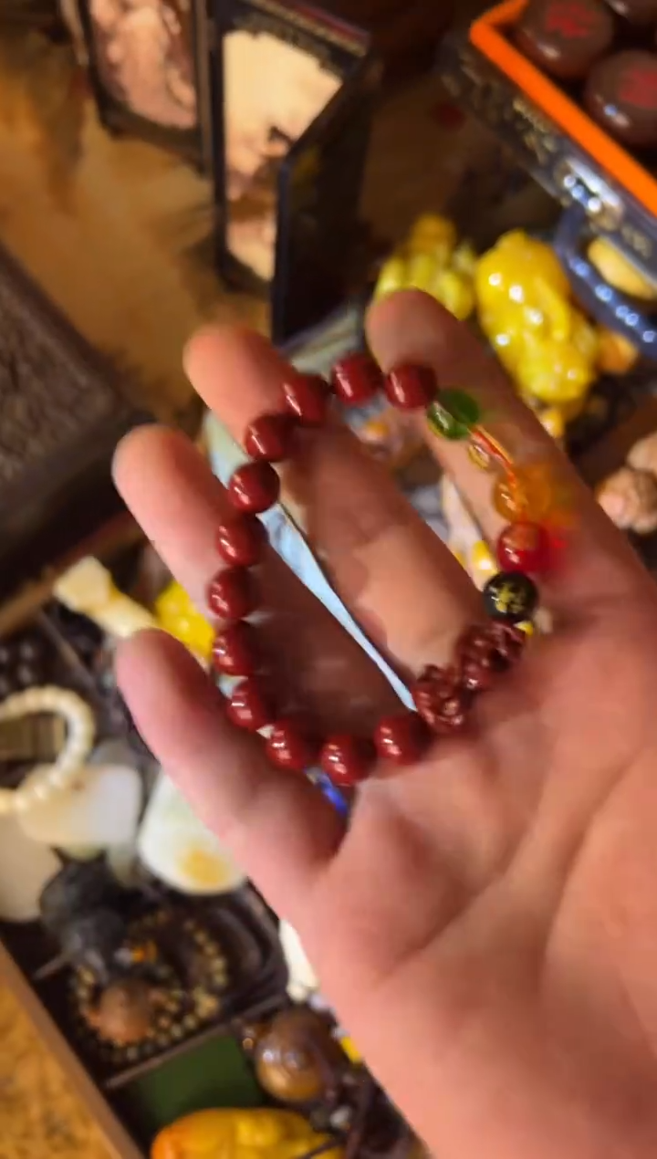 滴血莲花菩提手串所见即所得