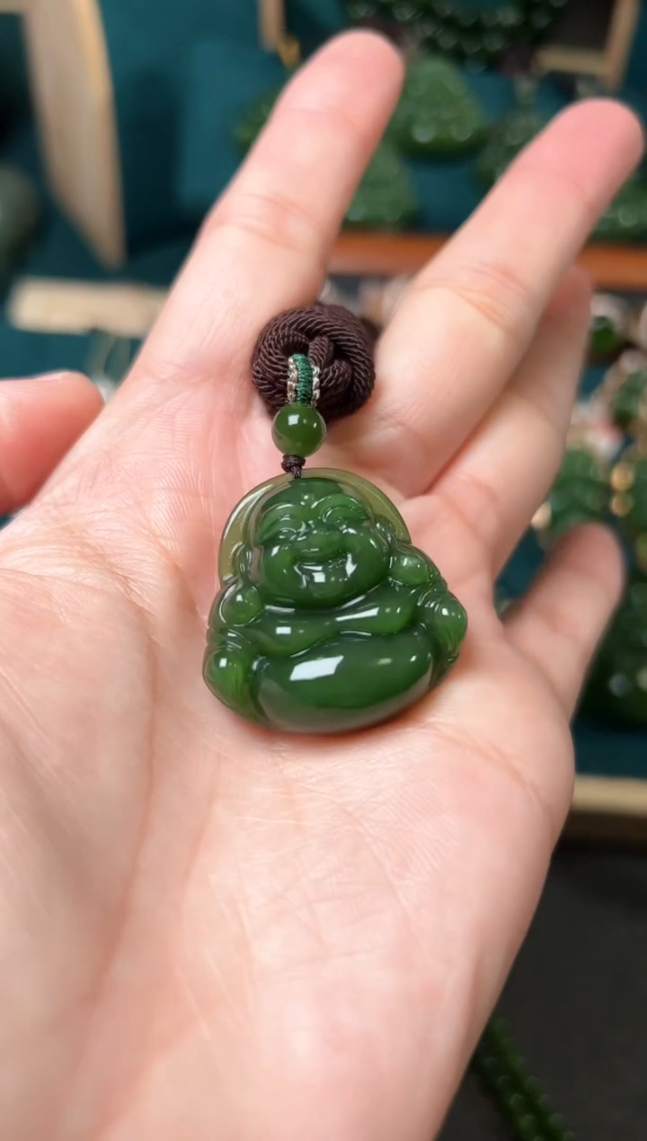 【闪购商品】和田玉（碧玉）颈饰未镶嵌碧玉