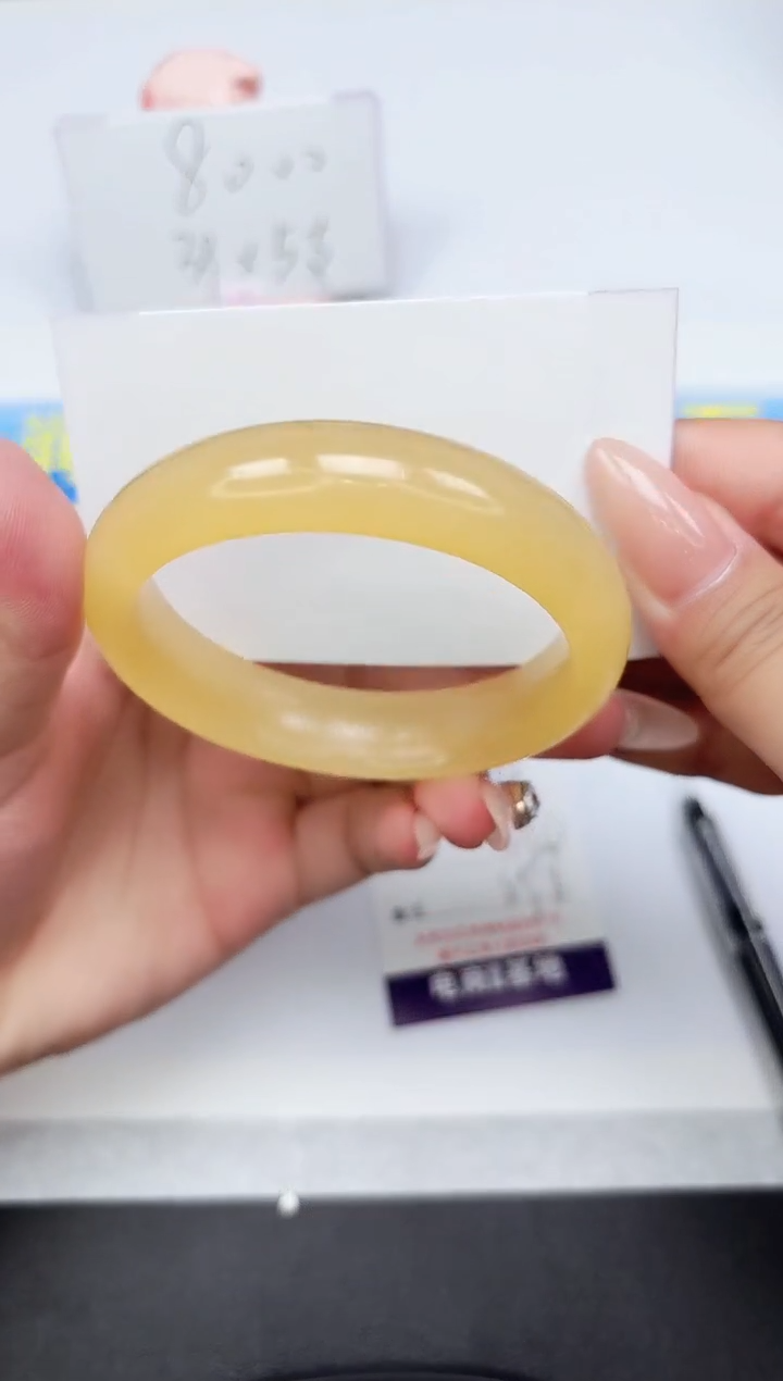 石英质玉手镯未镶嵌48-59.8