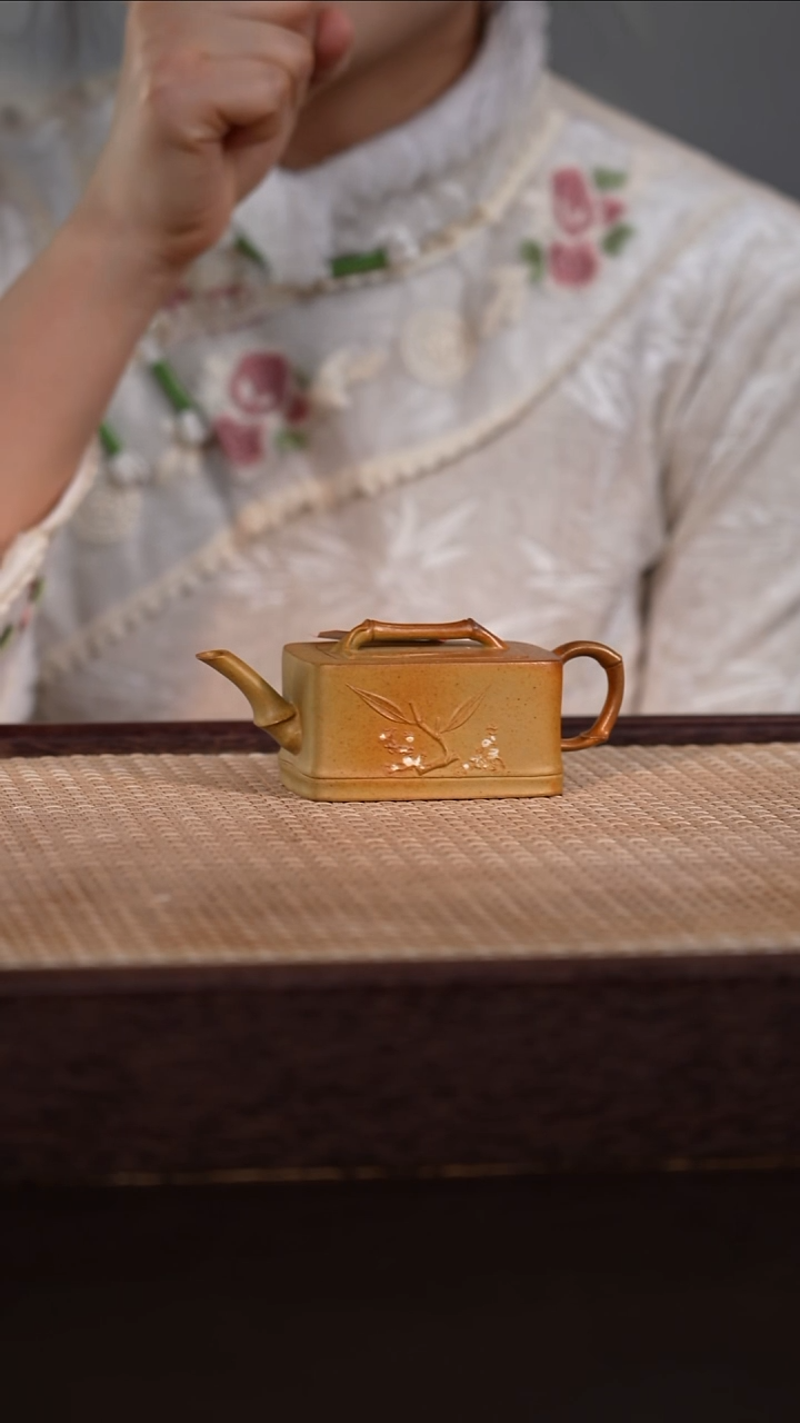 茶壶紫砂段泥柴烧 90cc