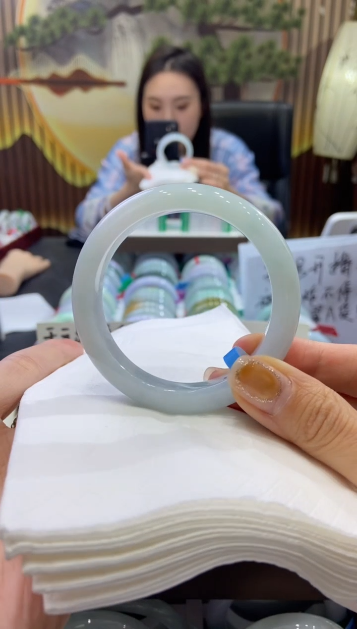 未镶嵌手镯翡翠0006630