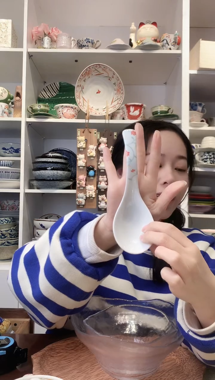 陶瓷【微瑕】日本进口陶瓷勺子