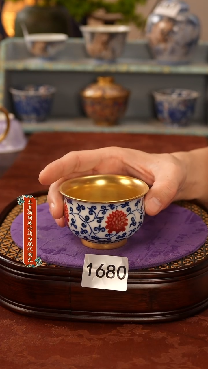 杯景德镇陶瓷茶具1689