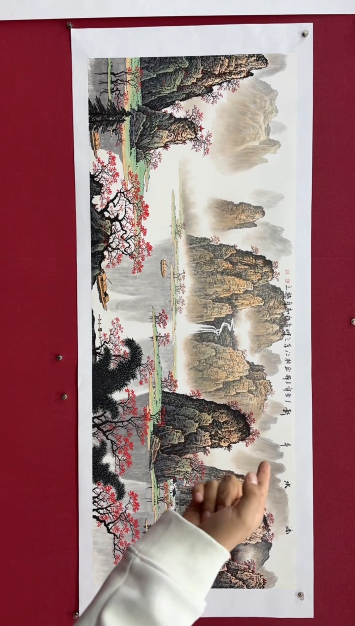 【闪购商品】国画国画绘画山水花鸟