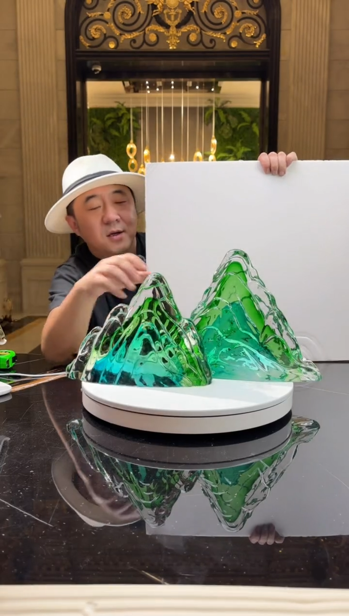 【闪购商品】茶宠AJ03369+AJ03370绿色山一组