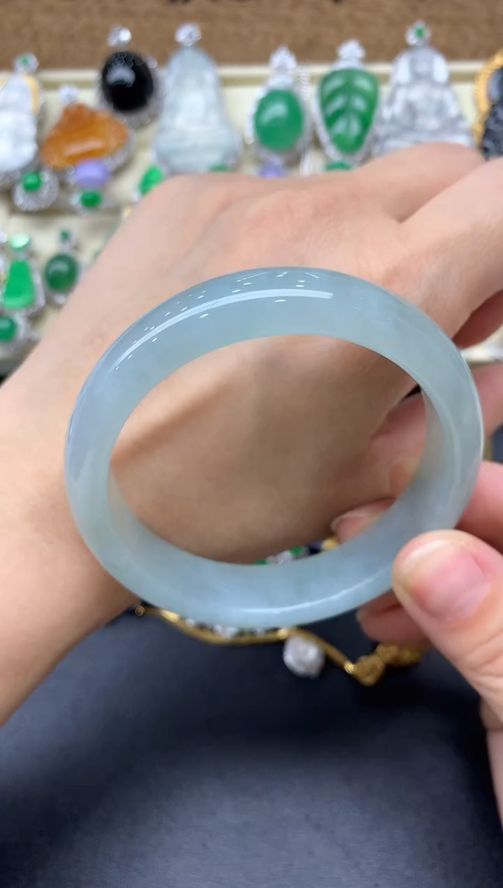 【闪购商品】翡翠手镯未镶嵌381-中国好珍宝