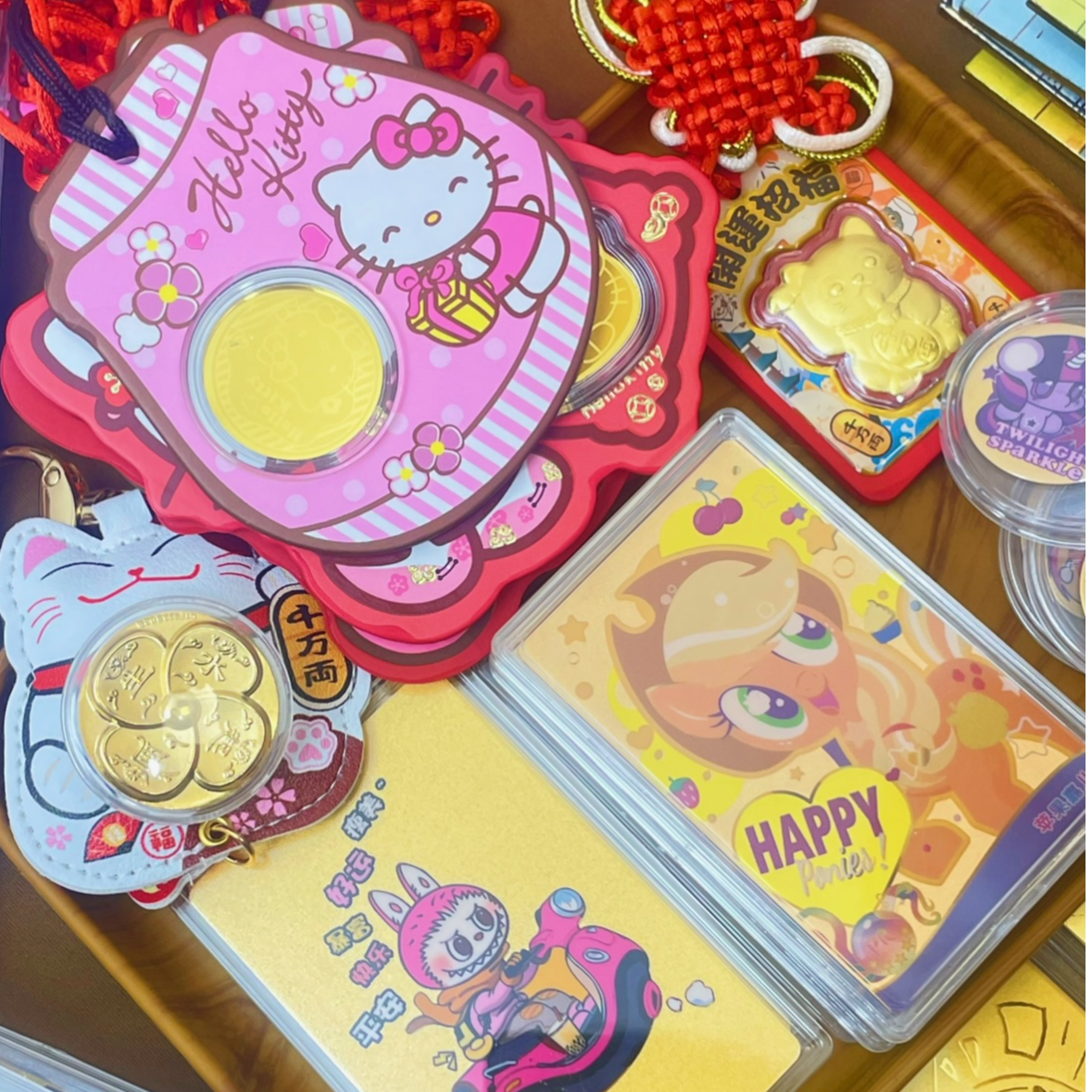 【小主请发财】【个人单】新年配饰DIY盲盒贴片礼物