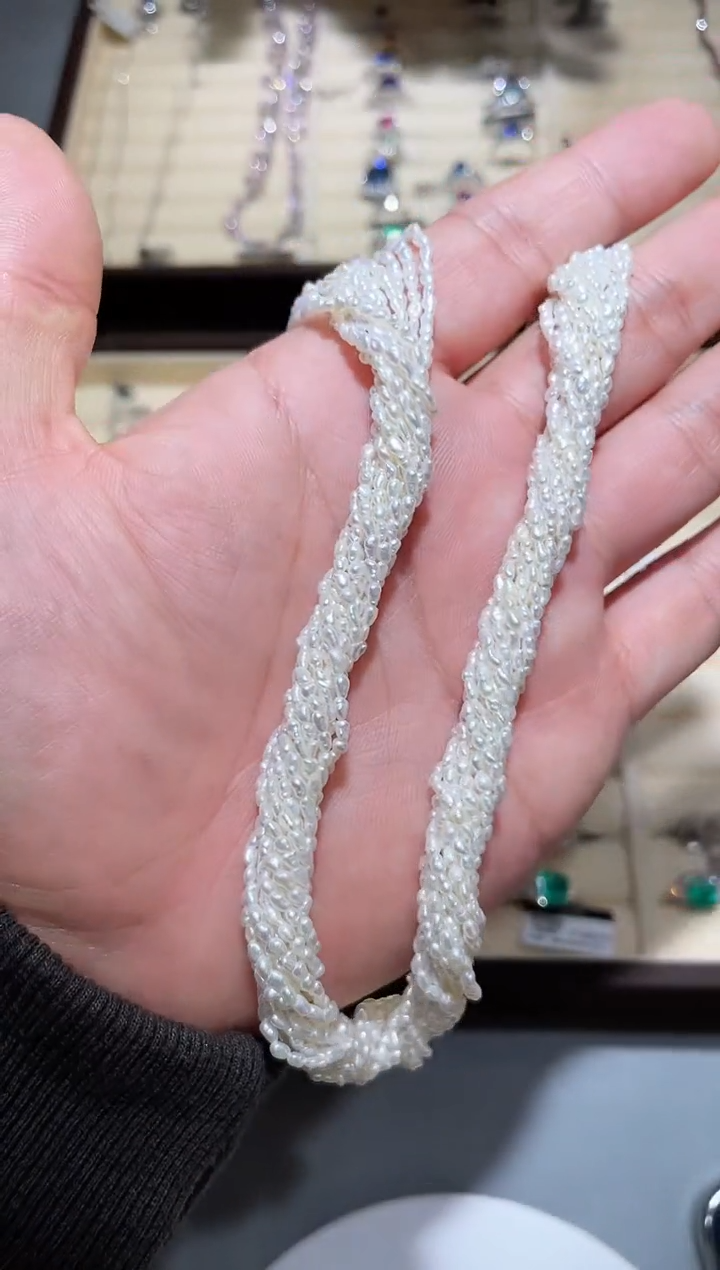 【闪购商品】海水珍珠颈饰18K金镶嵌珍珠项链