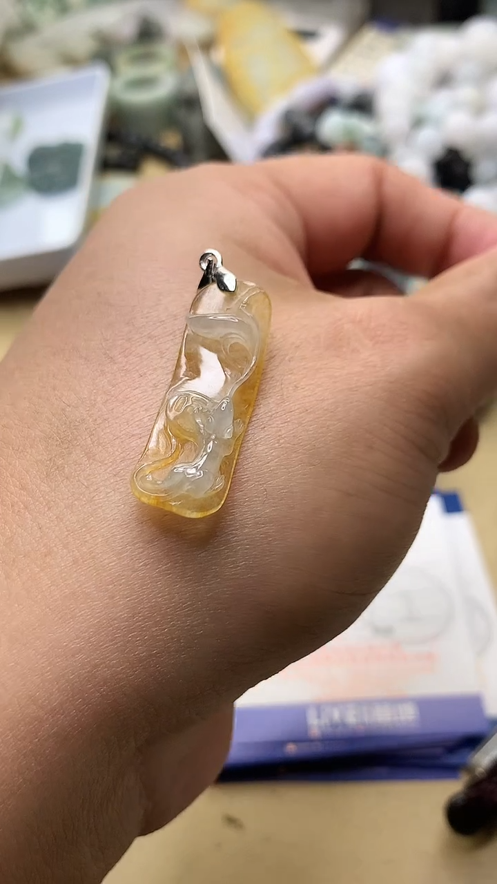 【闪购商品】翡翠颈饰未镶嵌翡翠