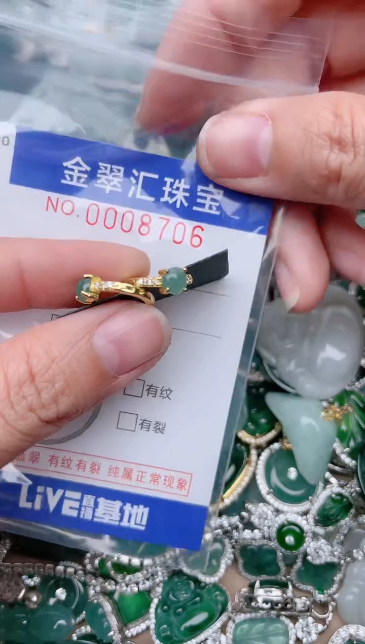 【闪购商品】翡翠颈饰未镶嵌8706......1