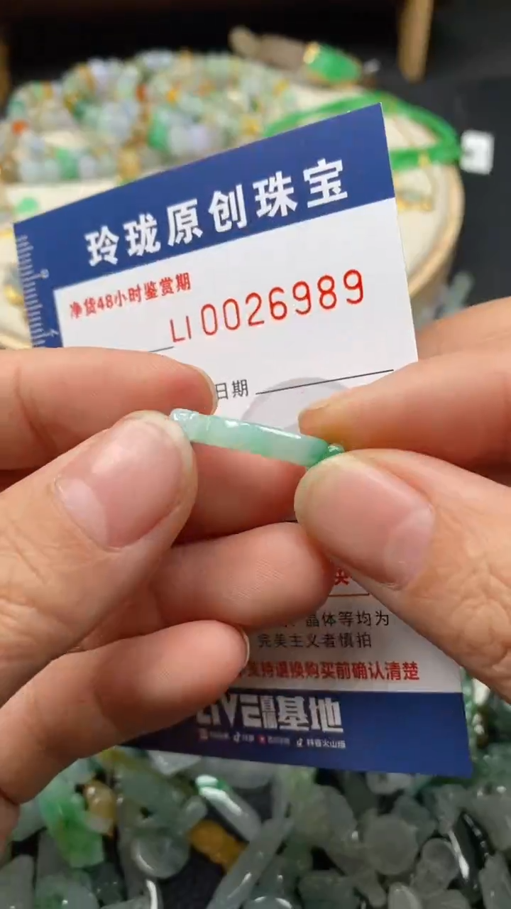 【闪购商品】翡翠颈饰未镶嵌翡翠净货26989