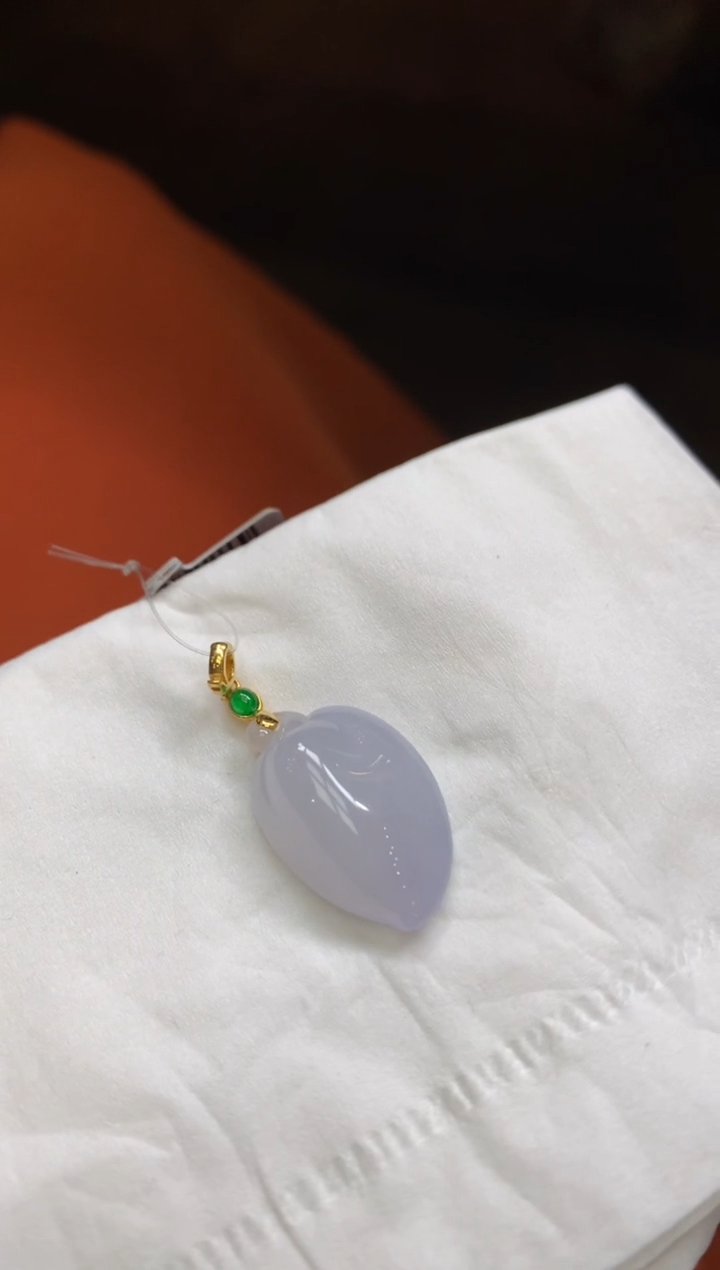 【闪购商品】翡翠颈饰18K金镶嵌翡翠