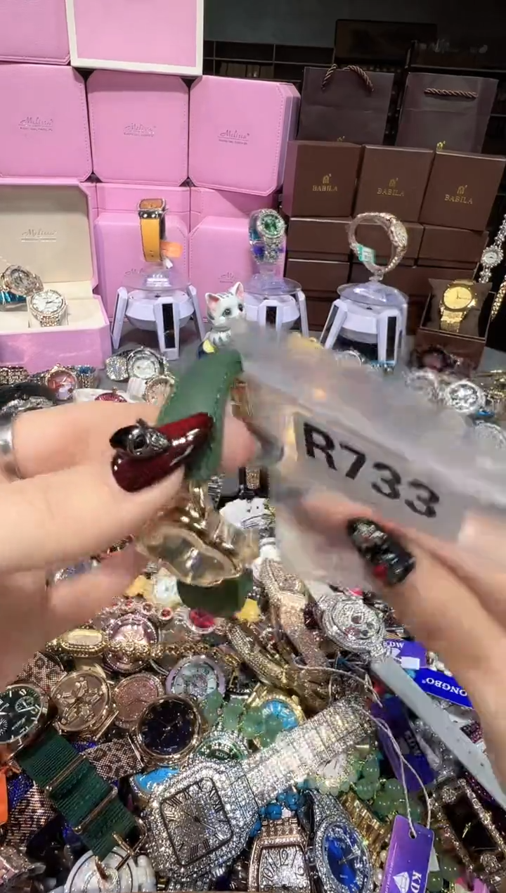 石英机芯不锈钢不锈钢直播定闪专用