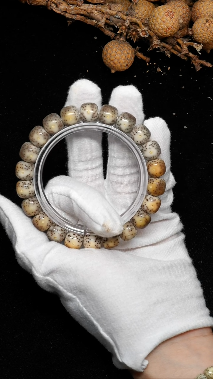 手串星月菩提A023-10*9火烧云