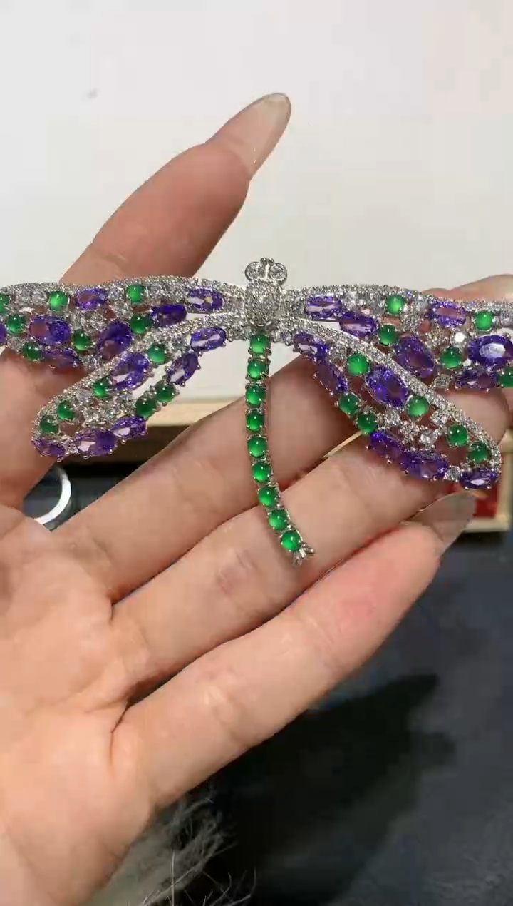 【闪购商品】翡翠吊坠(不含链)银S925镶嵌6多人多样性随机发货1件