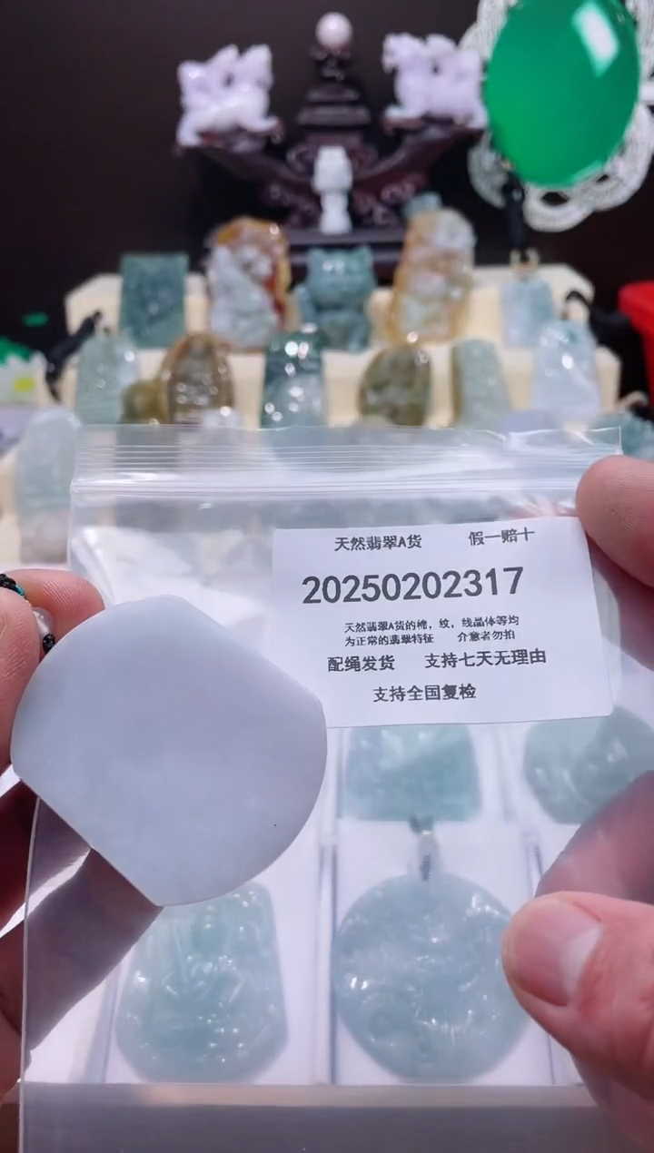 【闪购商品】翡翠颈饰未镶嵌闪购商品8号店20025003010