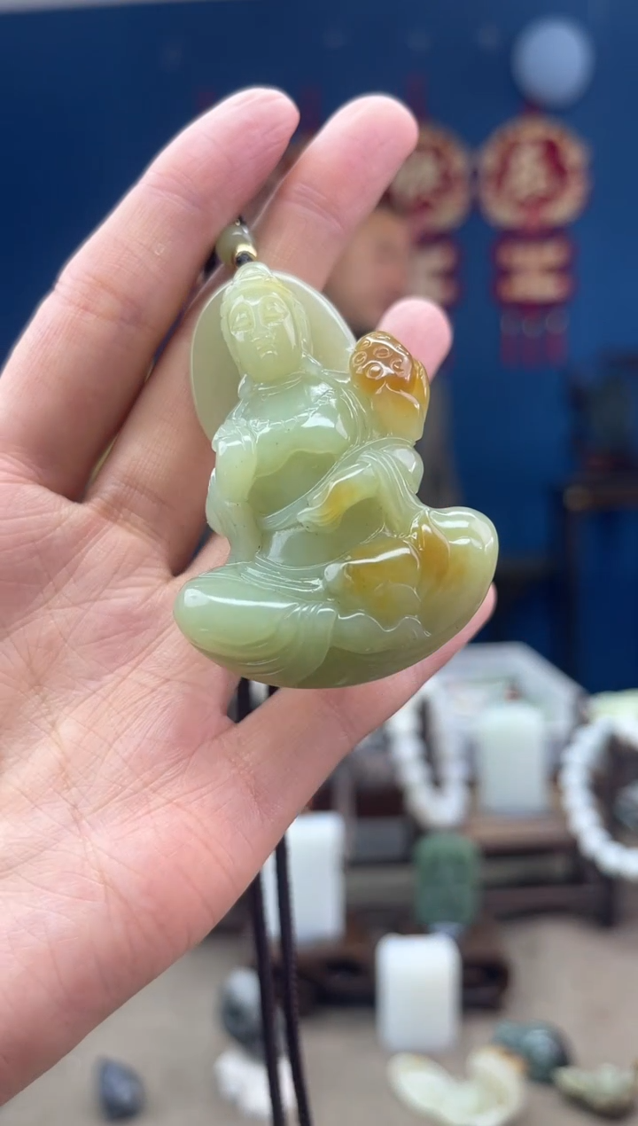 【闪购商品】和田玉颈饰未镶嵌1