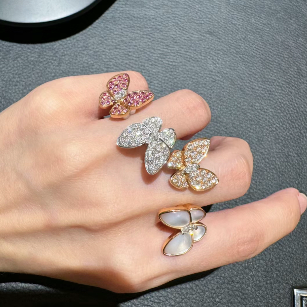 【MK1】蝴蝶戒手套轻奢高档