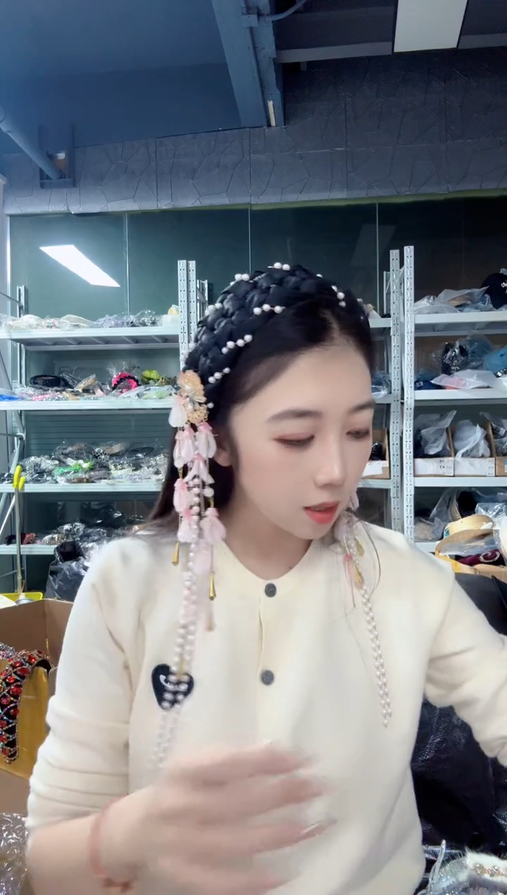 人造彩棉菲梵定制原创发箍-116