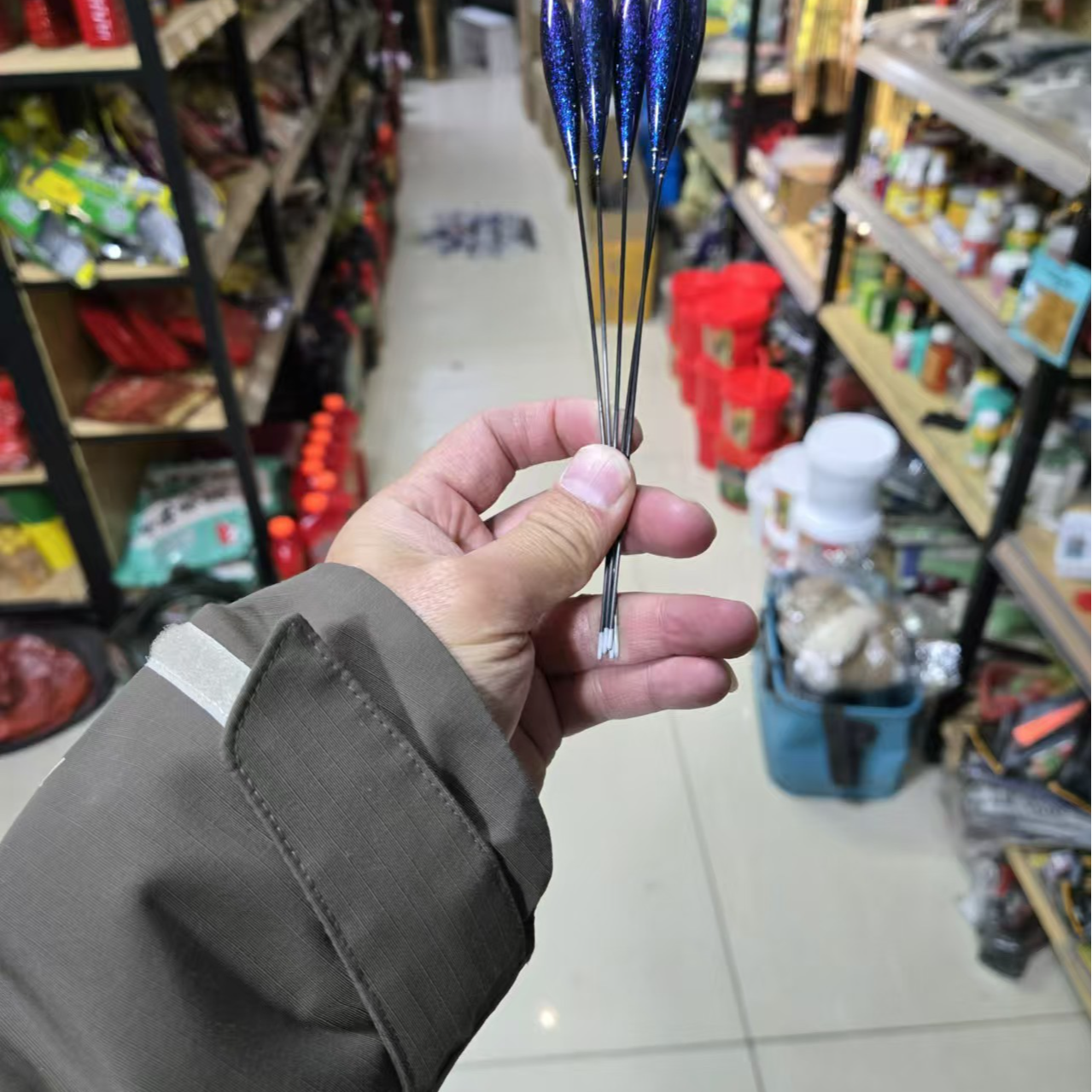 纳米浮漂鲫鱼漂变色龙油漆粗尾清晰