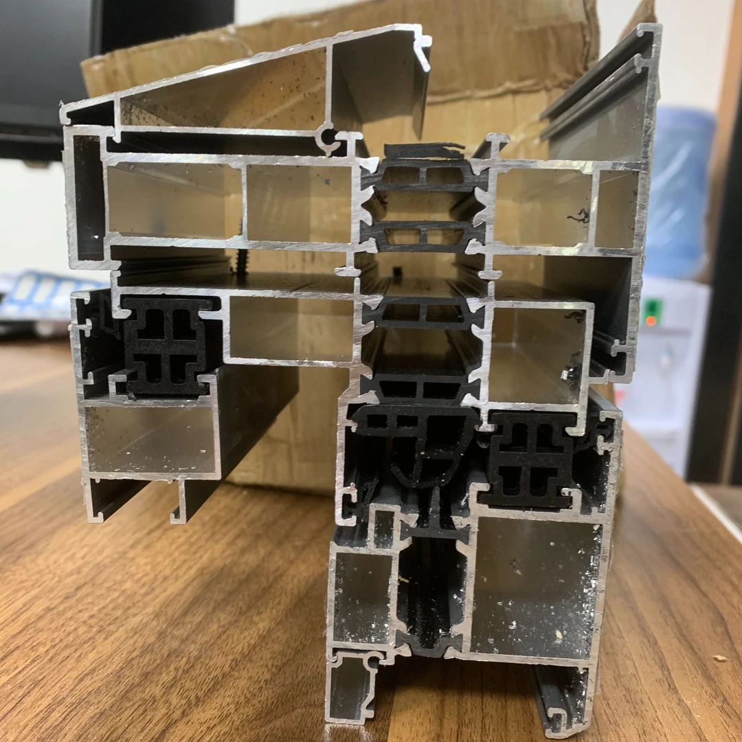 合森门窗115平开窗小样