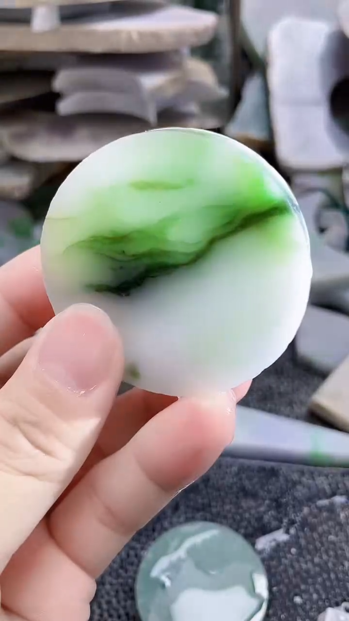 裸石翡翠天然A货翡翠板料