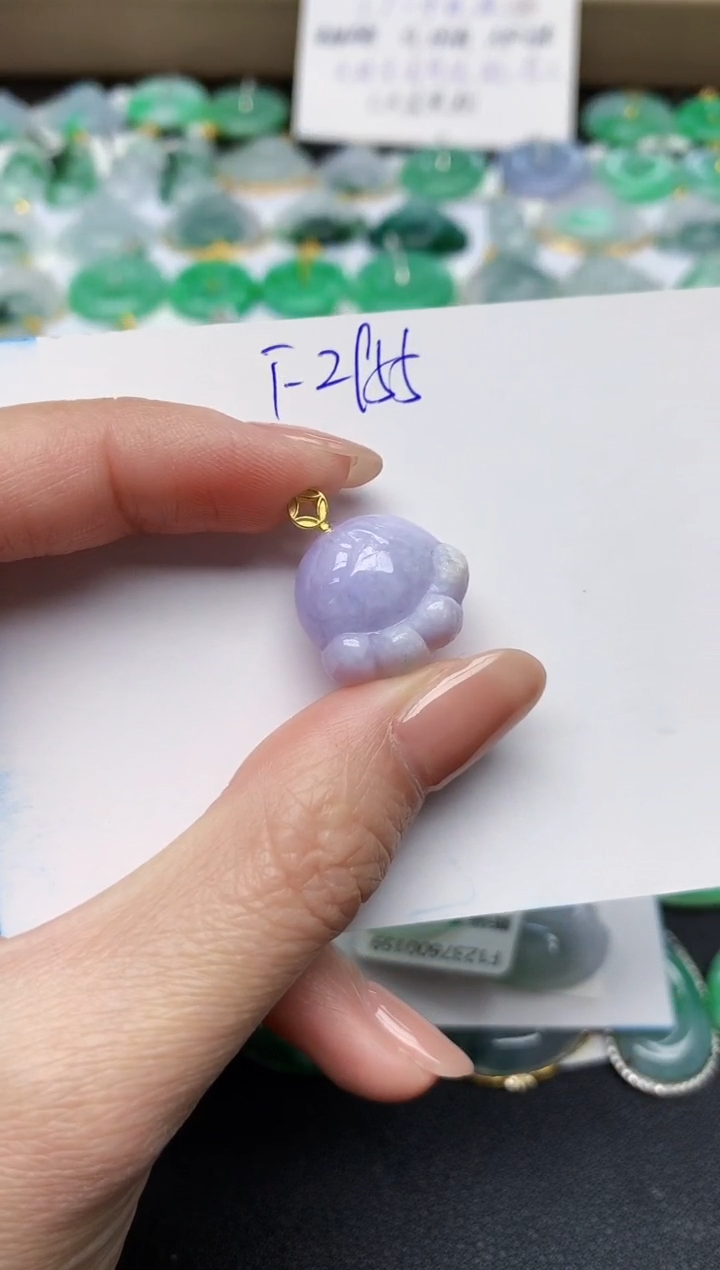 颈饰未镶嵌翡翠天然缅甸A货翡翠百元以上9元证书费自理