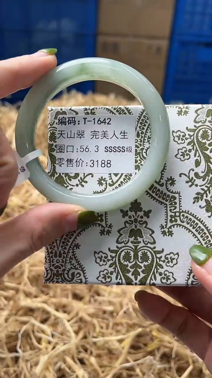 未镶嵌手镯石英质玉T1642