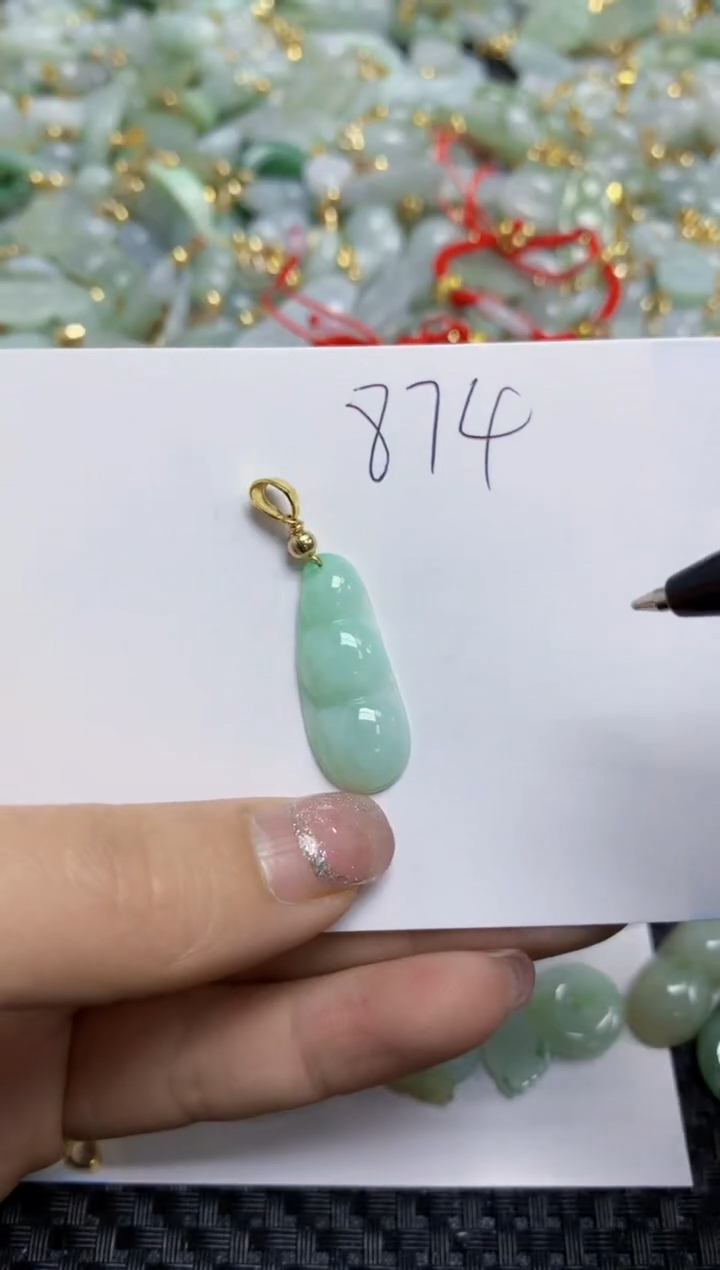 【闪购商品】翡翠颈饰合金   天然A货翡翠