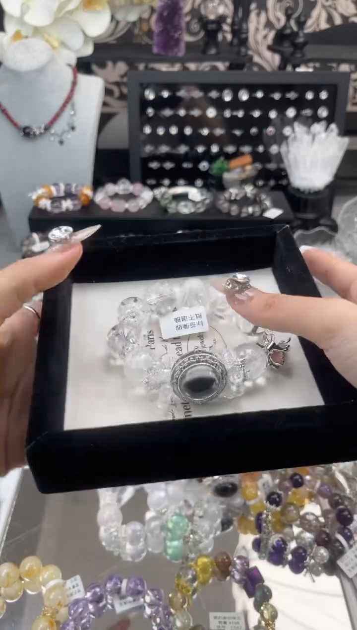 【闪购商品】水晶手链未镶嵌天然水晶 多样性发货