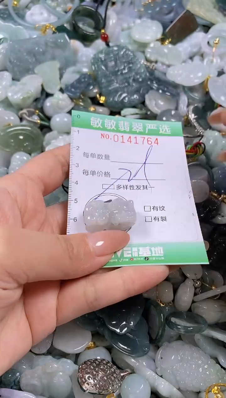 【闪购商品】翡翠未镶嵌颈饰闪购0141764多样性发其一