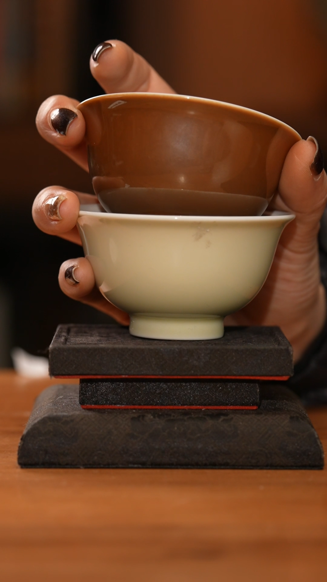 【闪购商品】杯各大窑口精美茶器(ysrh)小压手