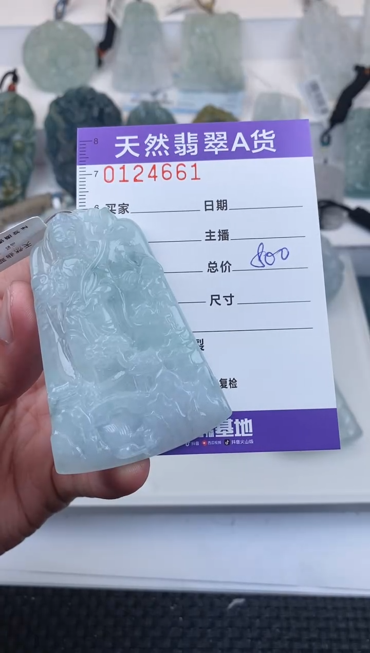 【闪购商品】翡翠颈饰未镶嵌         661