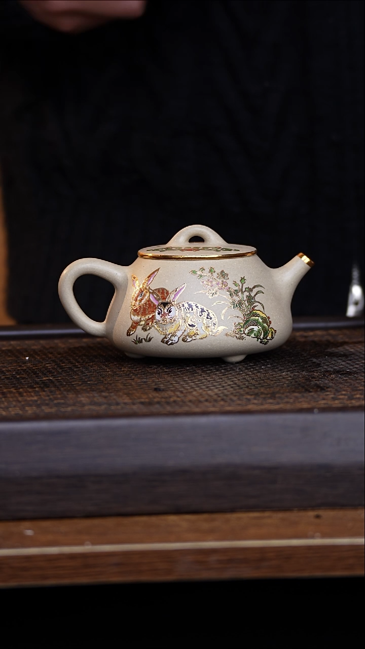 茶壶紫砂宜兴手工原矿紫砂壶001