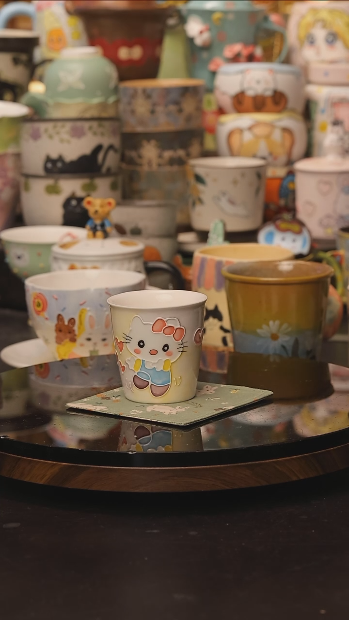 景德镇釉下彩绘设计师款式陶瓷
