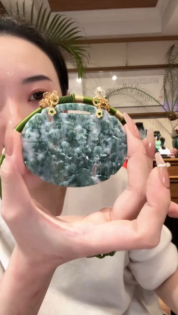 【闪购商品】翡翠颈饰未镶嵌国风