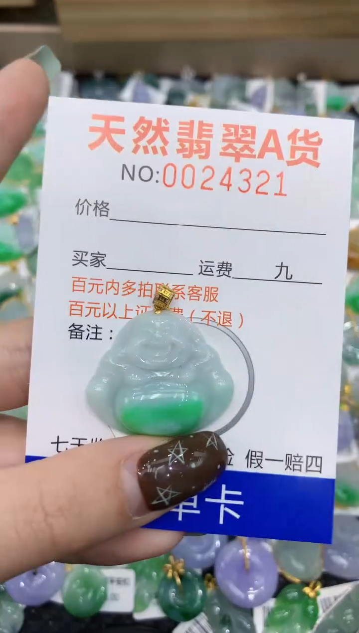 【闪购商品】翡翠颈饰18K金镶嵌11111111111111