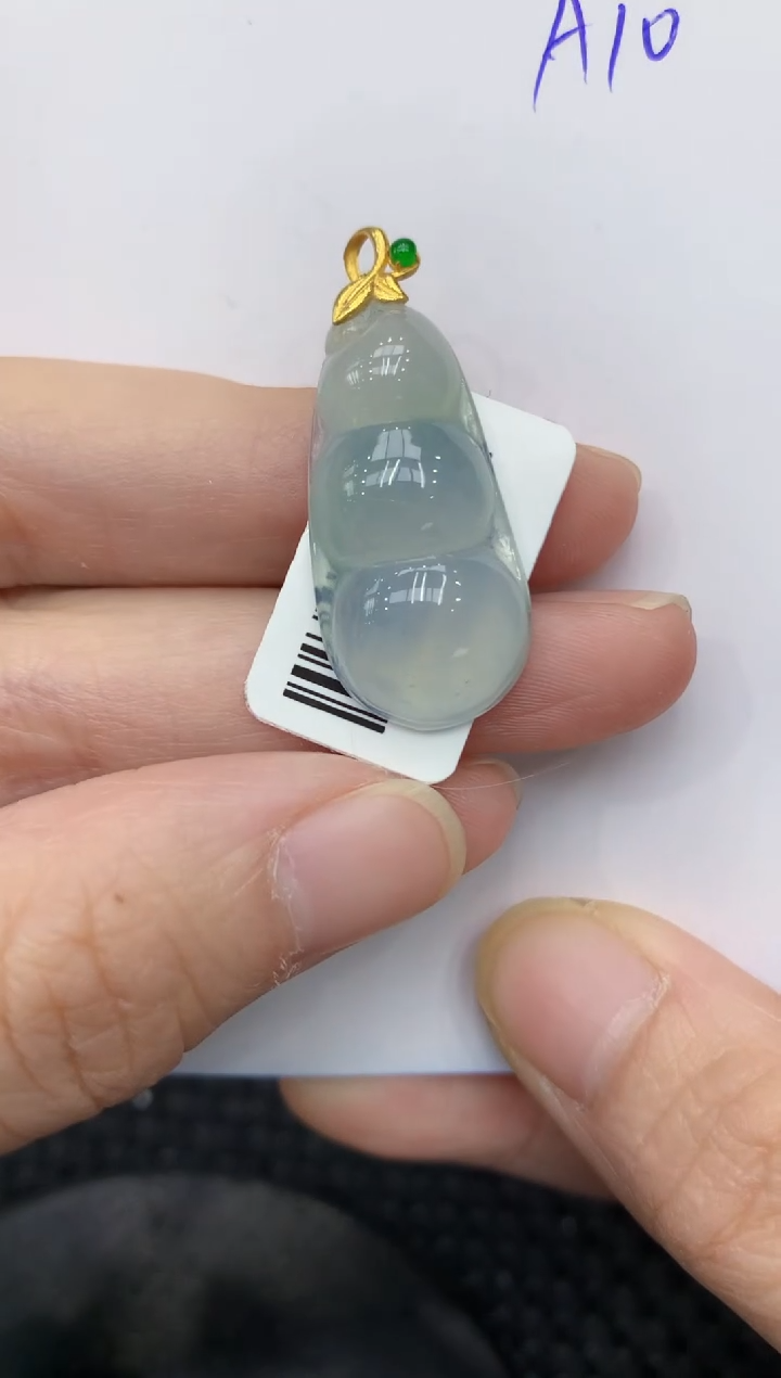 【闪购商品】翡翠颈饰18K金镶嵌11111111111