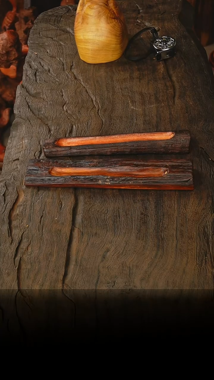  老叶木作木制卧香一个