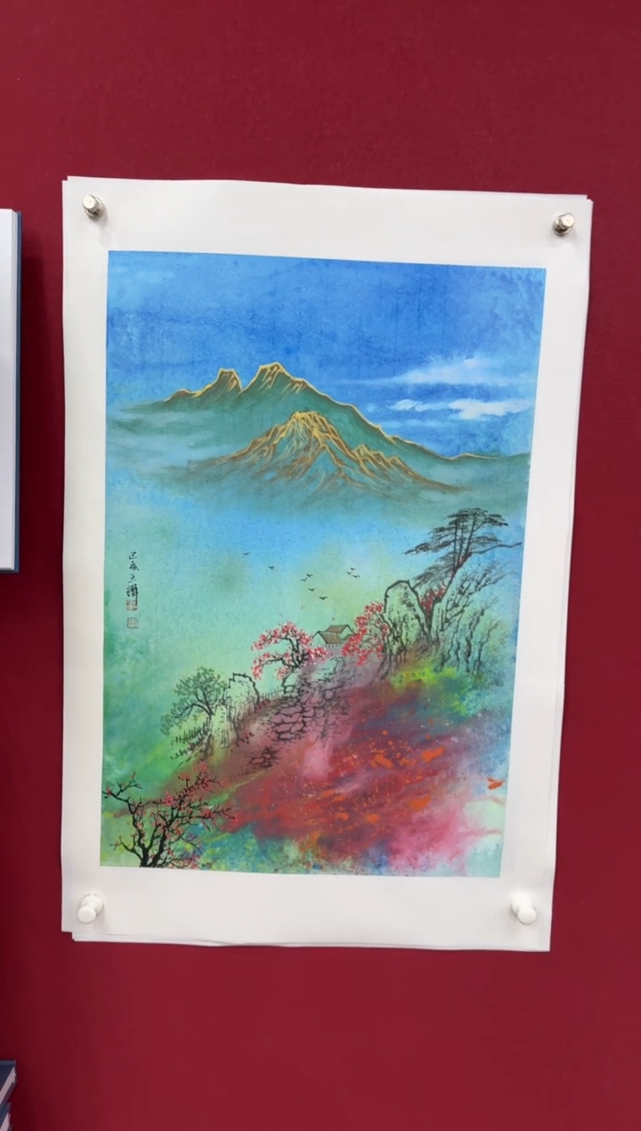 【闪购商品】国画国画绘画山水花鸟