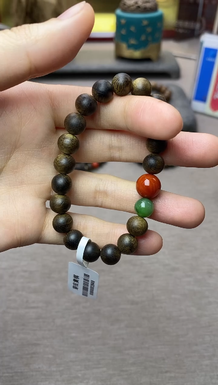 【闪购商品】沉香手串黄棋楠沉水08老料＋配饰设计