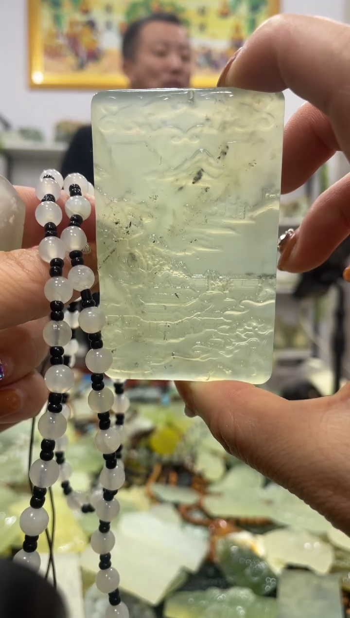 【闪购商品】岫玉吊坠未镶嵌