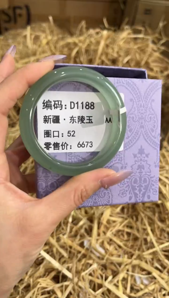 未镶嵌手镯石英质玉D1188